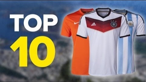 Top 10 2014 FIFA World Cup Kits
