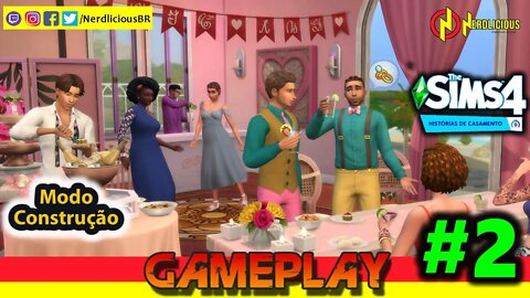 🎮 GAMEPLAY! MODO CONSTRUÇÃO no novo Pacote de Expansão THE SIMS 4: HISTÓRIAS DE CASAMENTO!