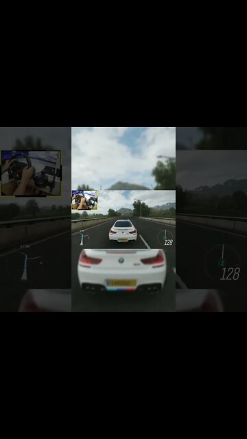 BMW M6 COUPE com volante Logitech g29 #shorts