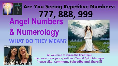 Are you seeing repetitive numbers 777, 888, 999? What are the angels trying to tell you?