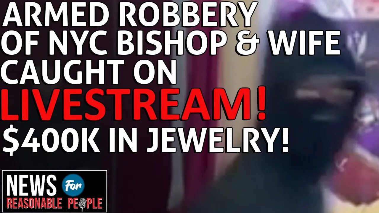 3 Gunmen Burst in During Church Sermon and rob NYC Bishop and His Wife in $400K Jewelry Heist