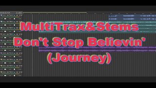 MultiTrax&Stems Don't Stop Believin' Journey