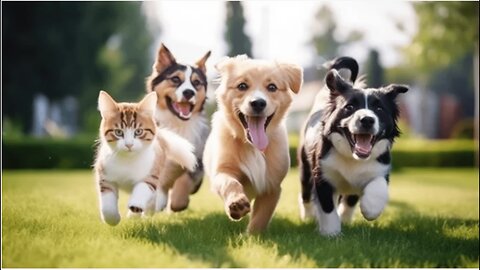Funny videos of dogs and cats 2023.