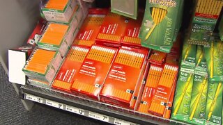 Local businesses partner together to help provide school supplies