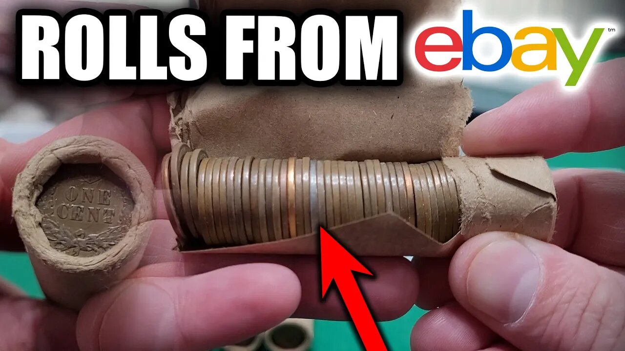 UNOPENED Penny Coin Rolls from eBay - Here's the Coins We Found!