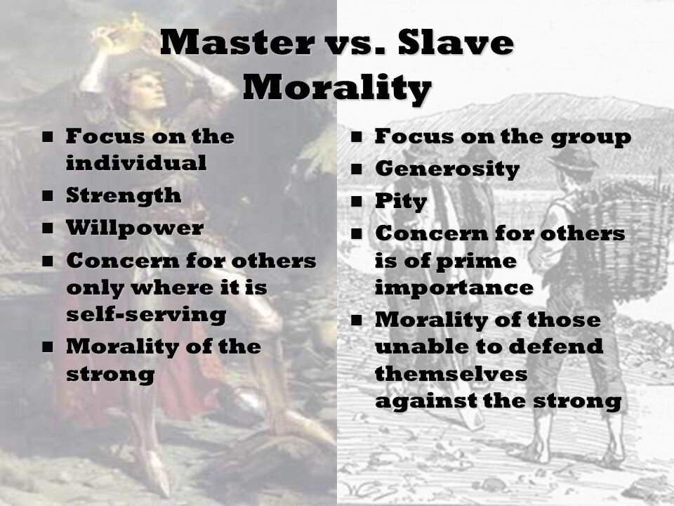 Master and Slaves - Nietzsche