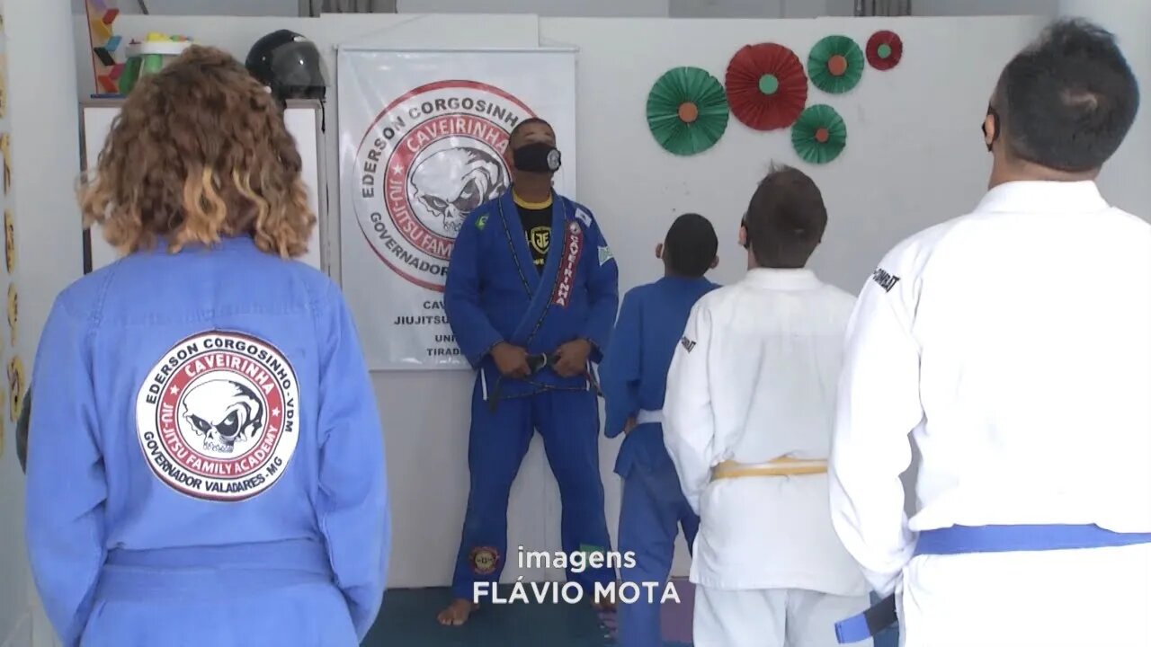 Gov. Valadares: projeto família de cristo oferece aulas de Jiu-Jitsu para crianças