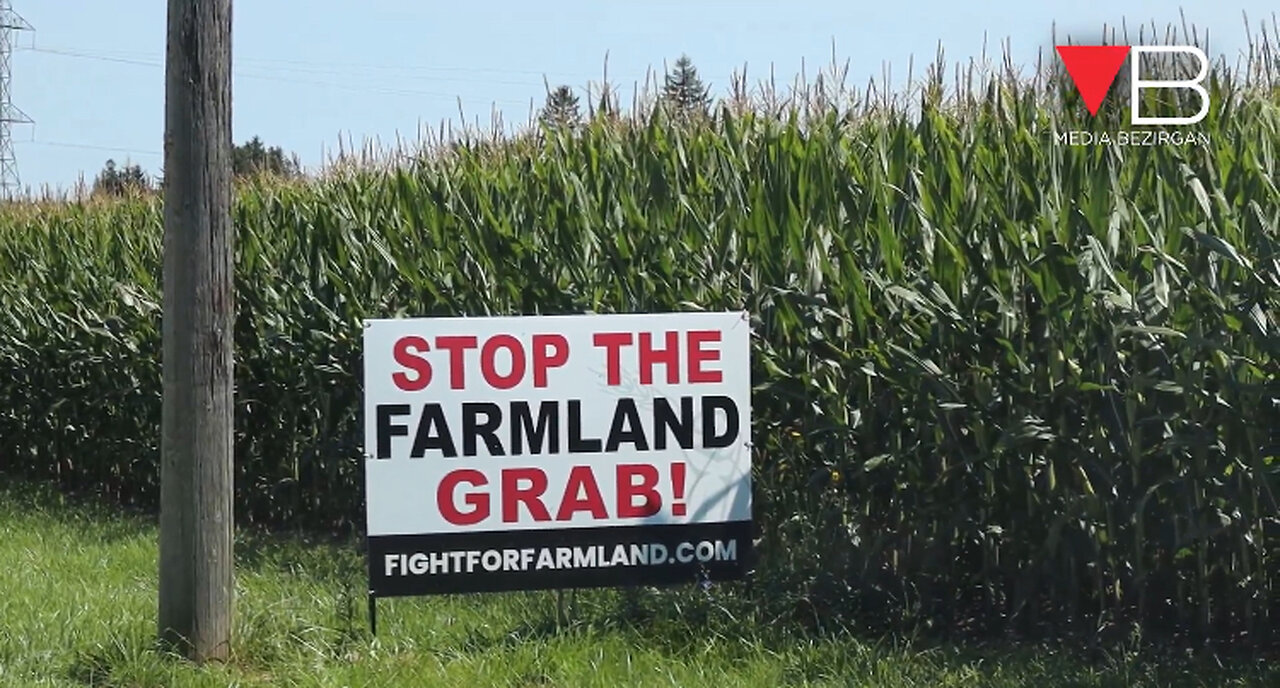 Ontario Farmers Protest Land Expropriation