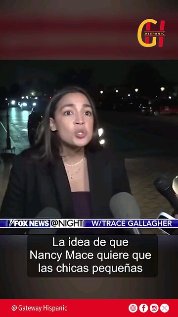 The Republican Nancy Mace strikes back at the radical leftist AOC