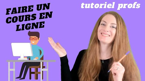 PROFS : Faire un cours en ligne avec un logiciel de vidéoconférence. Tutoriel zoom