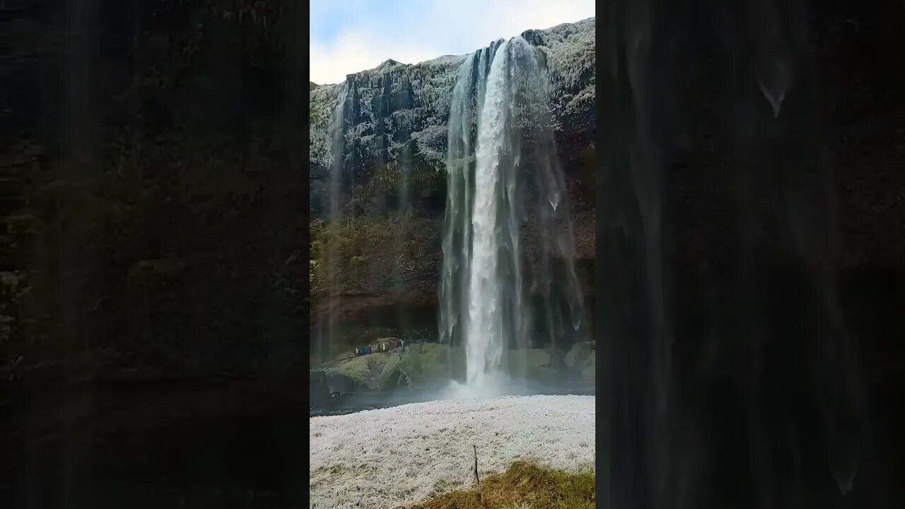 Waterfall in Iceland