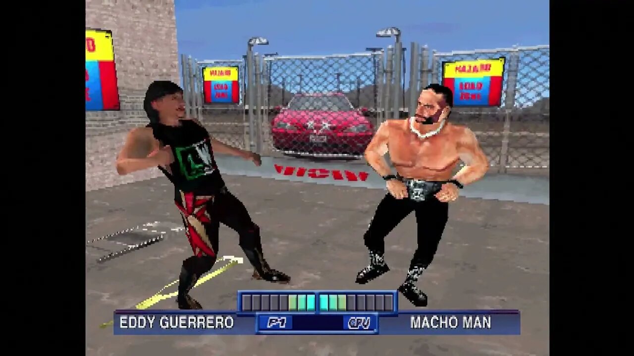 WCW Mayhem (PS1) Gameplay Sample