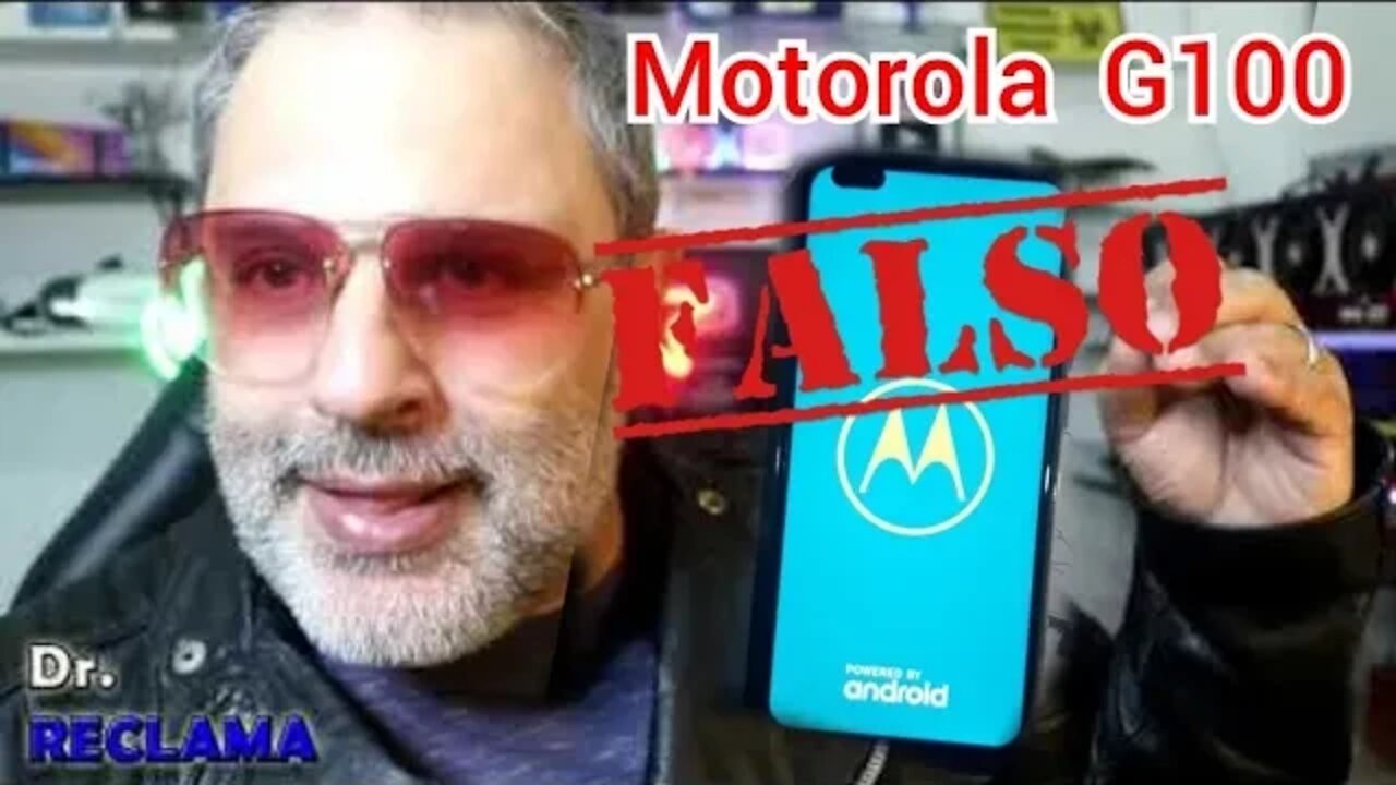 NÃO ACREDITO ELES FALSIFICARAM ATÉ O MOTO G100