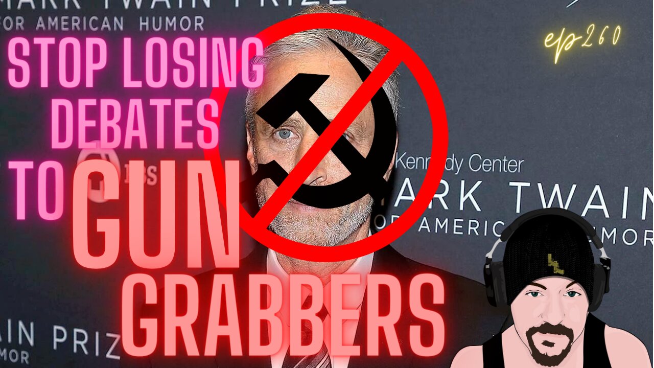 Jon Stewart demolishes pro-2A politician: How to defeat his arguments