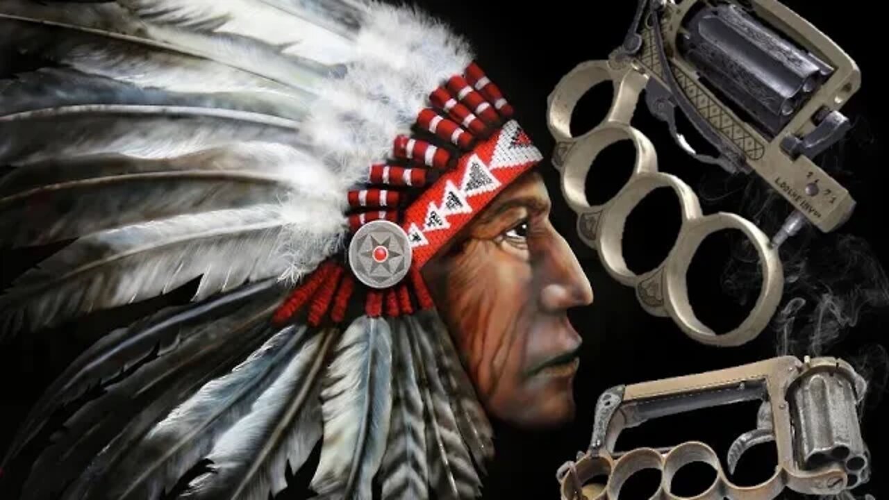 "Apache" Knuckle/Knife/Revolvers of The West