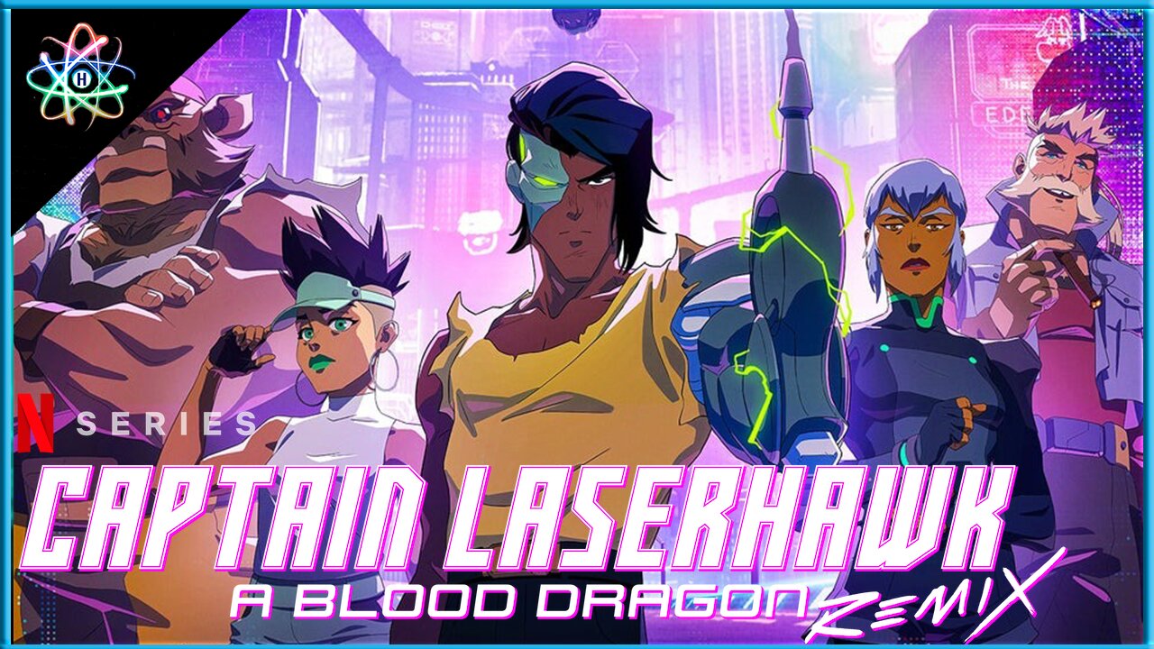 CAPTAIN LASERHAWK: A BLOOD DRAGON REMIX│1ª TEMPORADA - Trailer (Dublado)