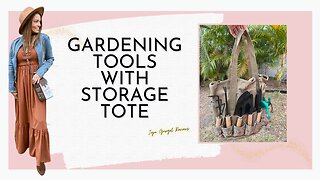 Gardening tools with storage tote review