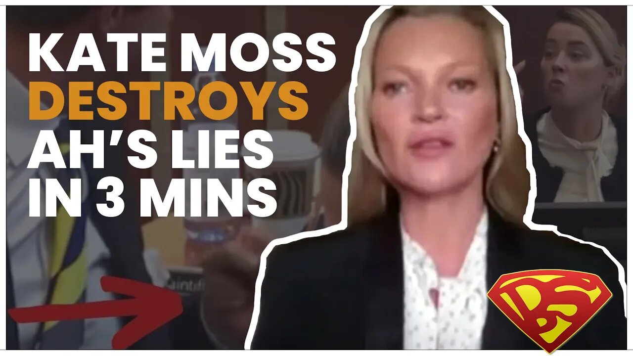 NEW: Kate Moss exposes Amber Heard's lie in 3 minutes flat - Full Testimony from Johnny Depp Trial