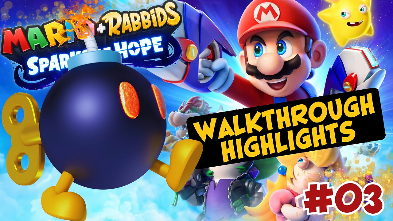 Mario + Rabbids Sparks of Hope: Walkthrough Highlights - Tempel der Morgenröte wird befreit 🤠 #3