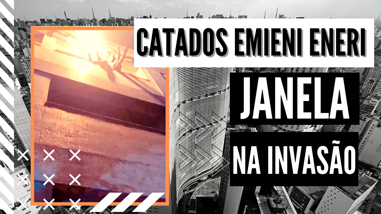 Janelinha CATADOS EMIENI E ENERI Pastilha na invasãozinha