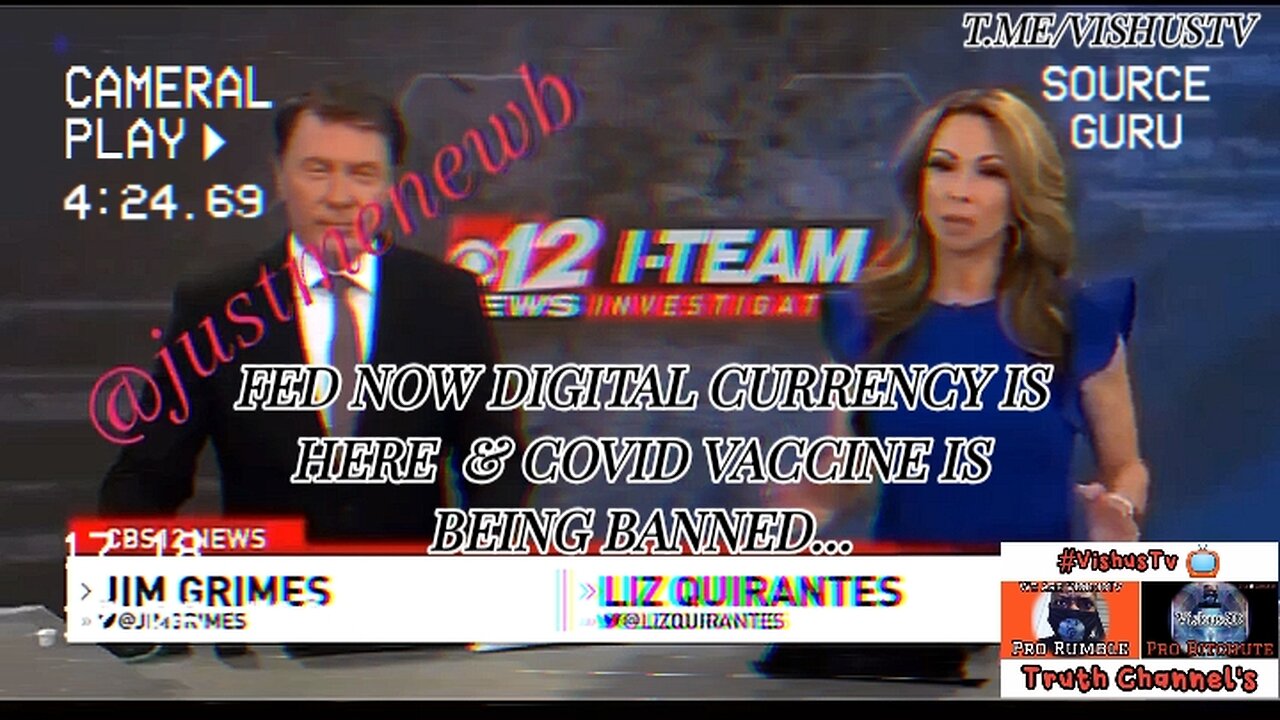 Fed NOW... Digital Currency Is HERE & Covid Vaccine Is Being Banned... #VishusTv 📺