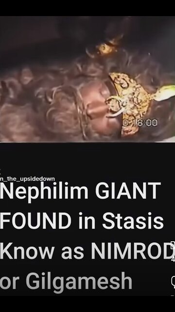 Nimrod's Body found ~ Why we went to the Middle East ( war)