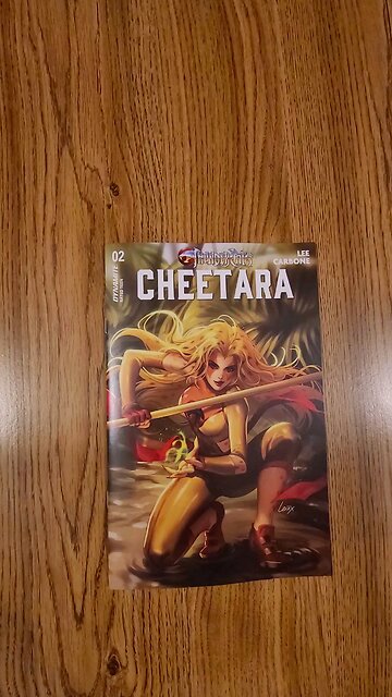 ThunderCats: Cheetara #2 Dynamite Comics #QuickFlip Comic Book Review Soo Lee,Domenico Carbone #shorts