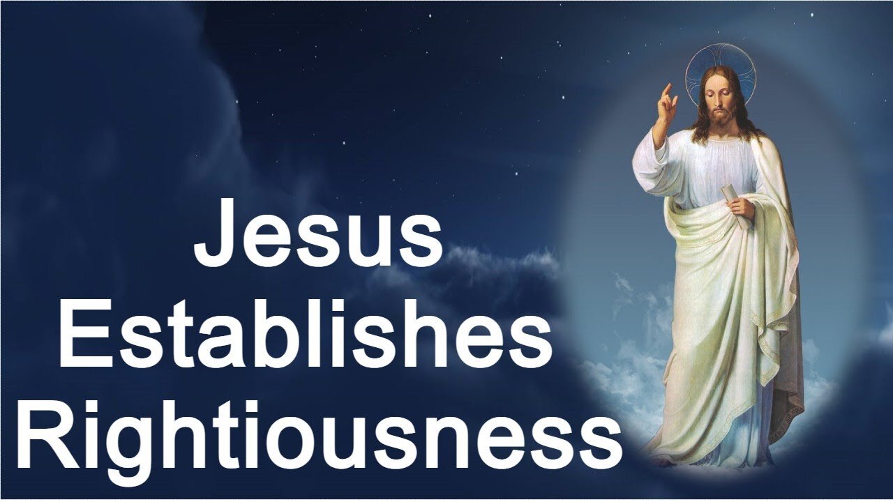 Christ Establishes Righteousness By H. Robb French Holy Ghost Anointed Holiness Revival Preaching