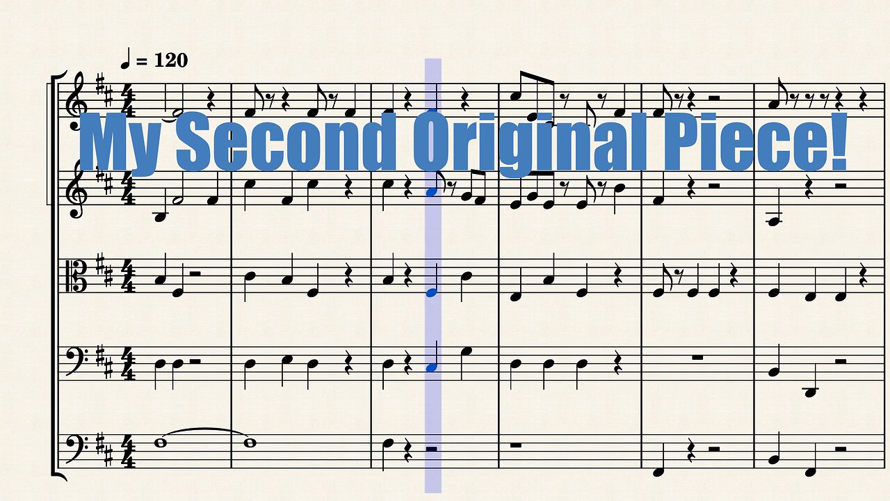 My Second Original Piece Ever Made In MuseScore! | Short Piece For Quintet Part 2 (2019)