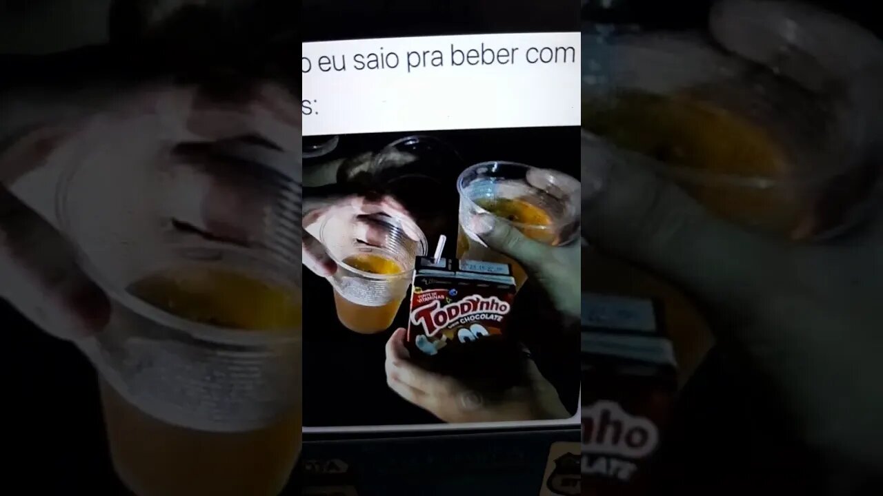Bebendo com os amigos