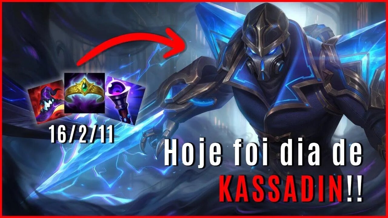 Pegou Kog'Maw MID e olha no que DEU! #gameplay #kassadin #leagueoflegends