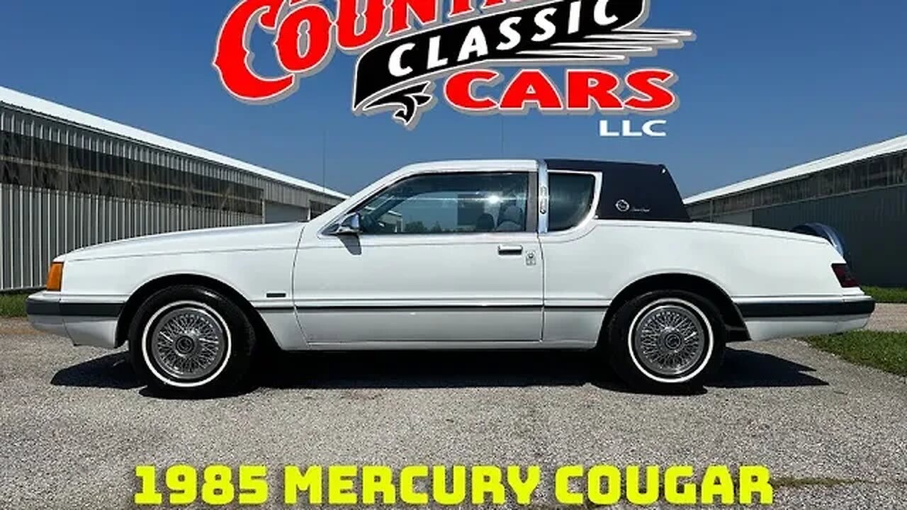 1985 Mercury Cougar