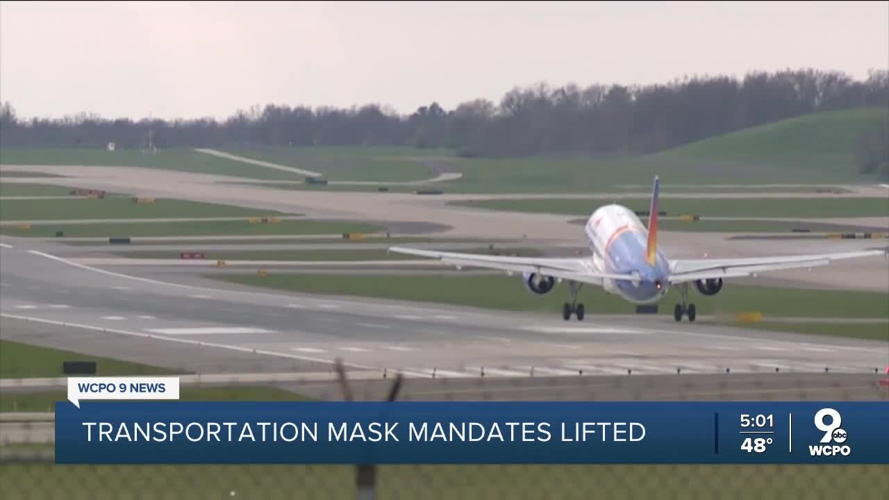 Masks optional at CVG airport, more after mandate lifted