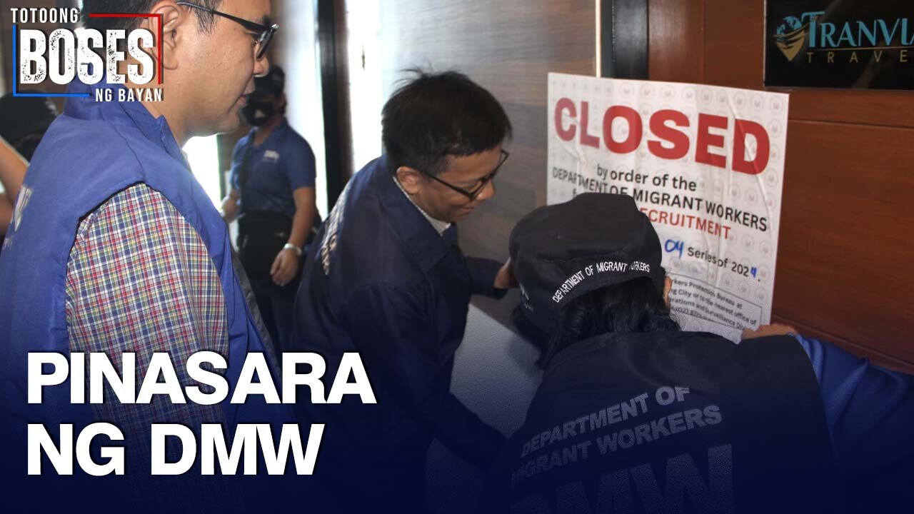 Panibagong illegal recruitment agency sa Q.C., pinasara ng DMW