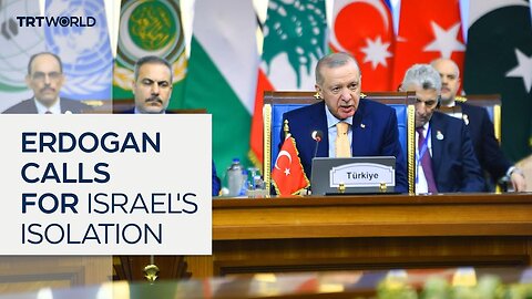 Erdogan calls for Israel's international isolation at D-8 summit