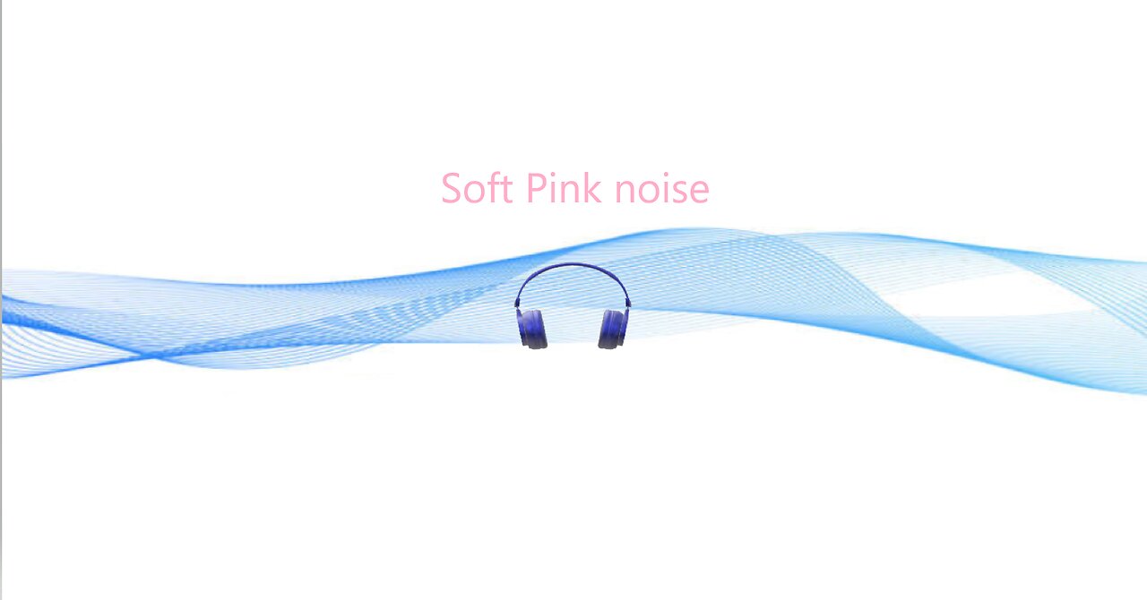 Soft Pink noise, Ambient, Relaxing, Black screen..