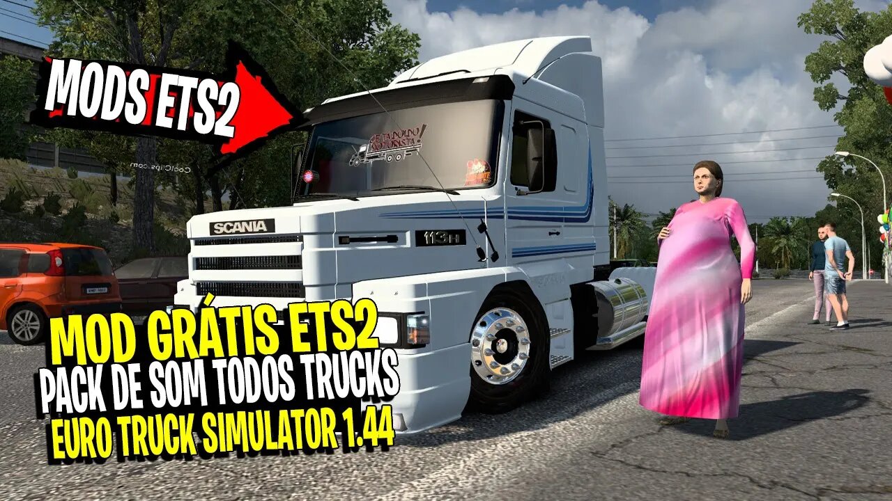 ▶️MELHOR PACK DE SOM PARA EURO TRUCK SIMULATOR 2 1.44