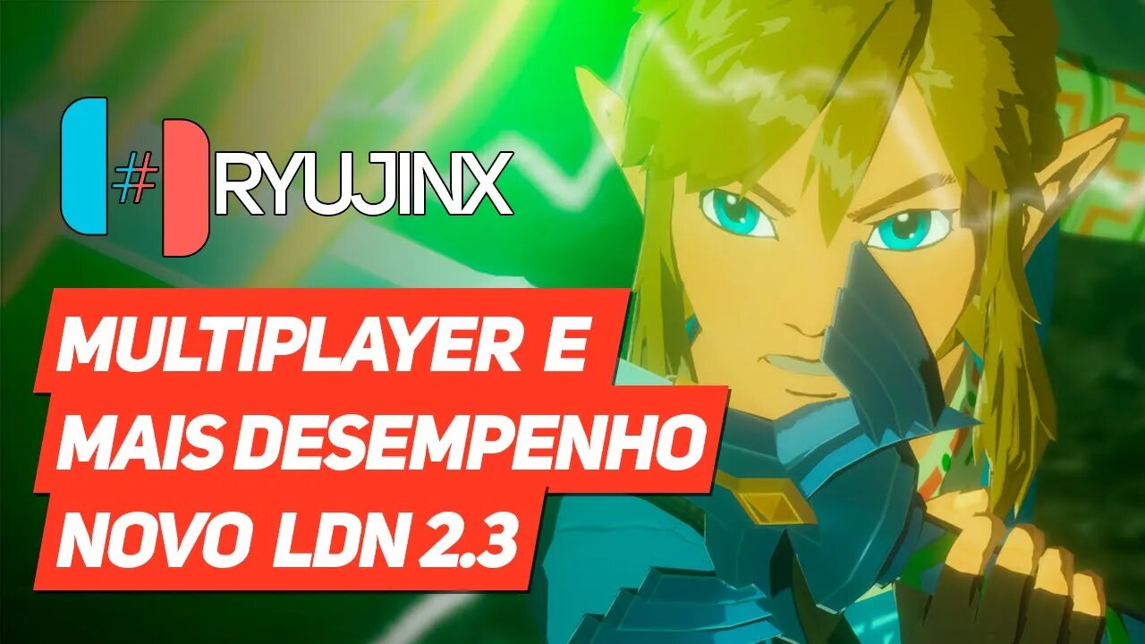 FICOU INSANO! MAIS DESEMPENHO CHEGOU NA VERSÃO COM MULTIPLAYER DO EMULADOR DE SWITCH