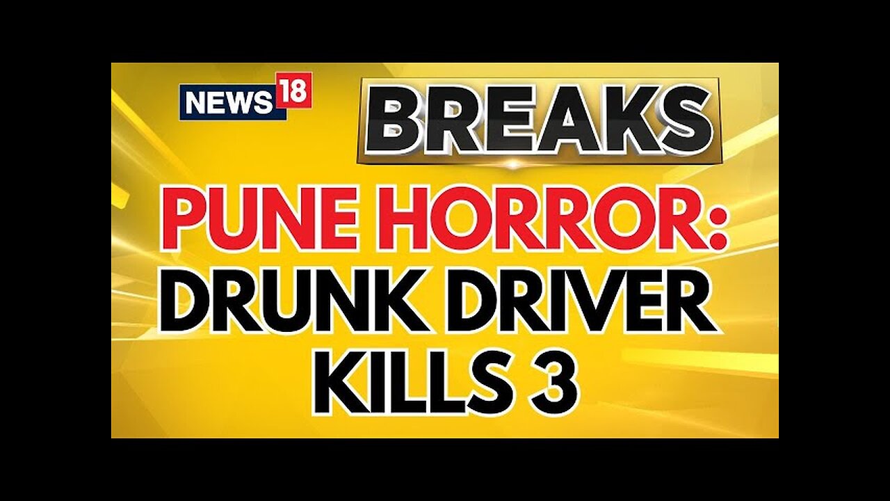 Breaking: Pune Tragedy | Drunk Dumper Driver Kills 3, Injures 6 Sleeping on Footpath | Maharashtra