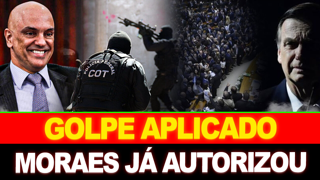 GOLPE NO BRASIL !! MORAES AUTORIZOU... PF ACIONADA !! BOLSONARO TOMA DECISÃO URGENTE !!