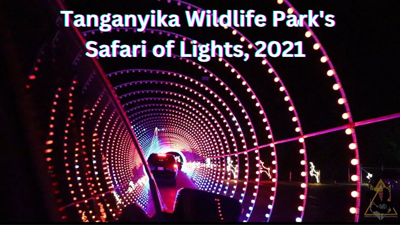Tanganyika Wildlife Park's Safari of Lights, 2021