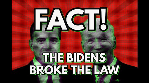 Bidens Broke the Law and More... Real News with Lucretia Hughes