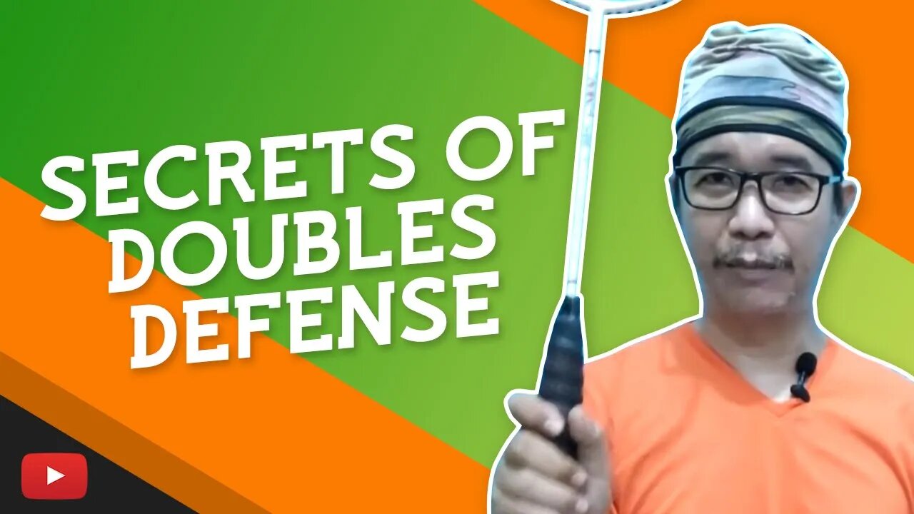 Secrets of Doubles Defense - Badminton with PB KUSUMA TANGKAS - Indonesian with English subtitles