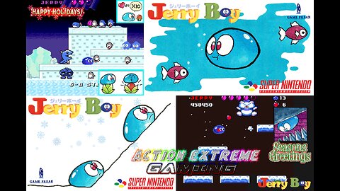 Action Extreme Gaming 2024 - Smart Ball/Jerry Boy (Super Nintendo) World 6: Winter/Ice Stages [Happy Holidays of 2024 Everyone!]