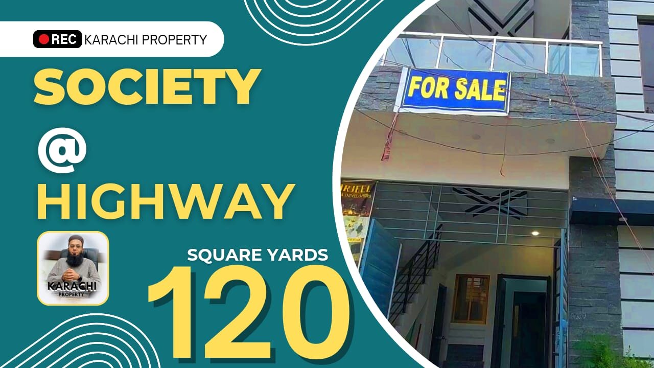 120 Square Yards Double Storey House - Shahnawaz Society Scheme 33 Near Super Highway