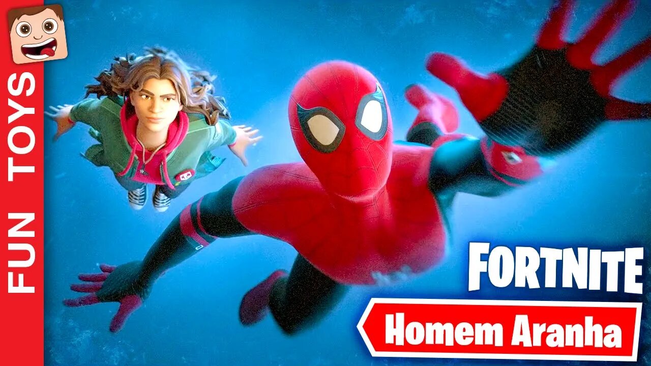 FINALMENTE o Homem Aranha no FORTNITE! Mostramos PODERES e TRAJES do Spider Man: Sem Volta para Casa