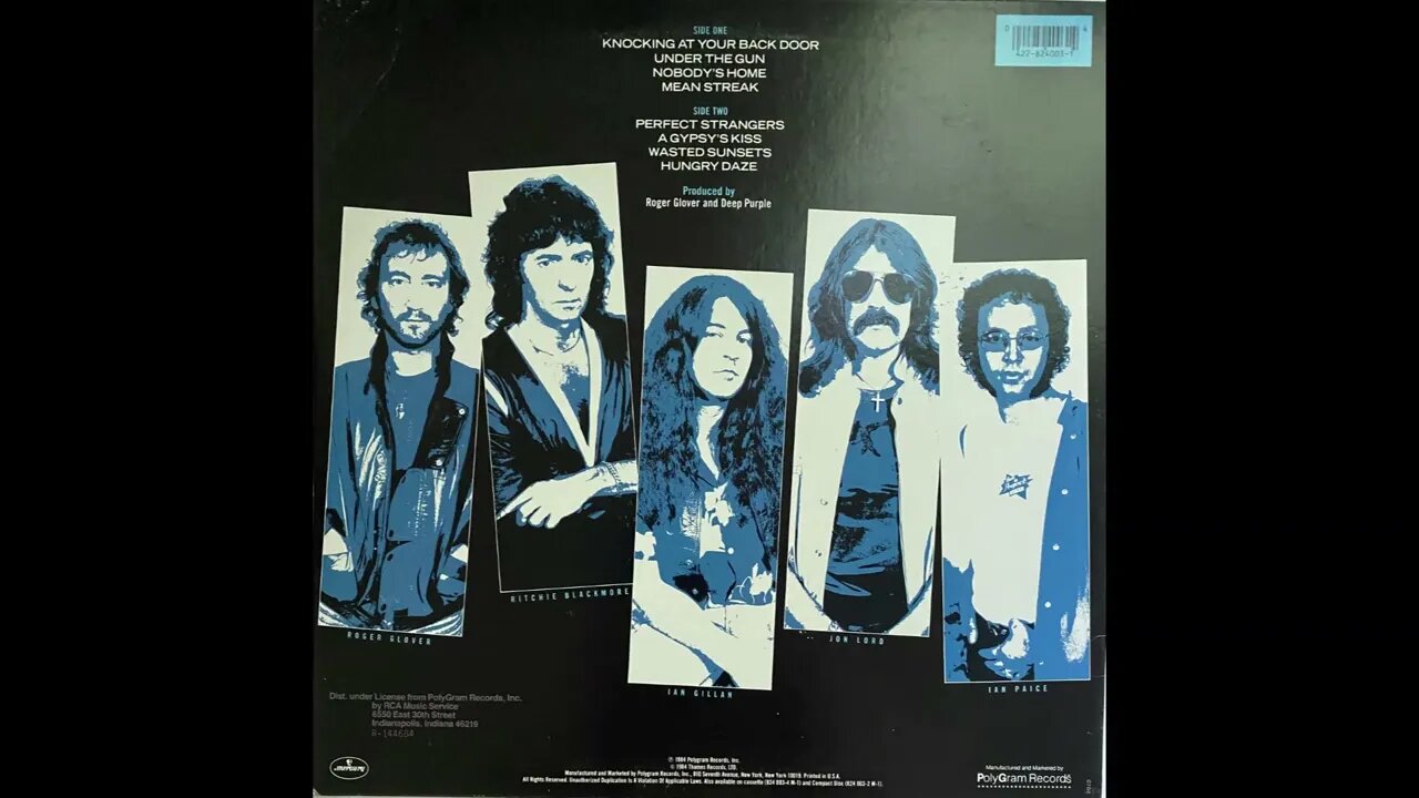 Deep Purple - Perfect Strangers - Full Album Vinyl Rip (1984)