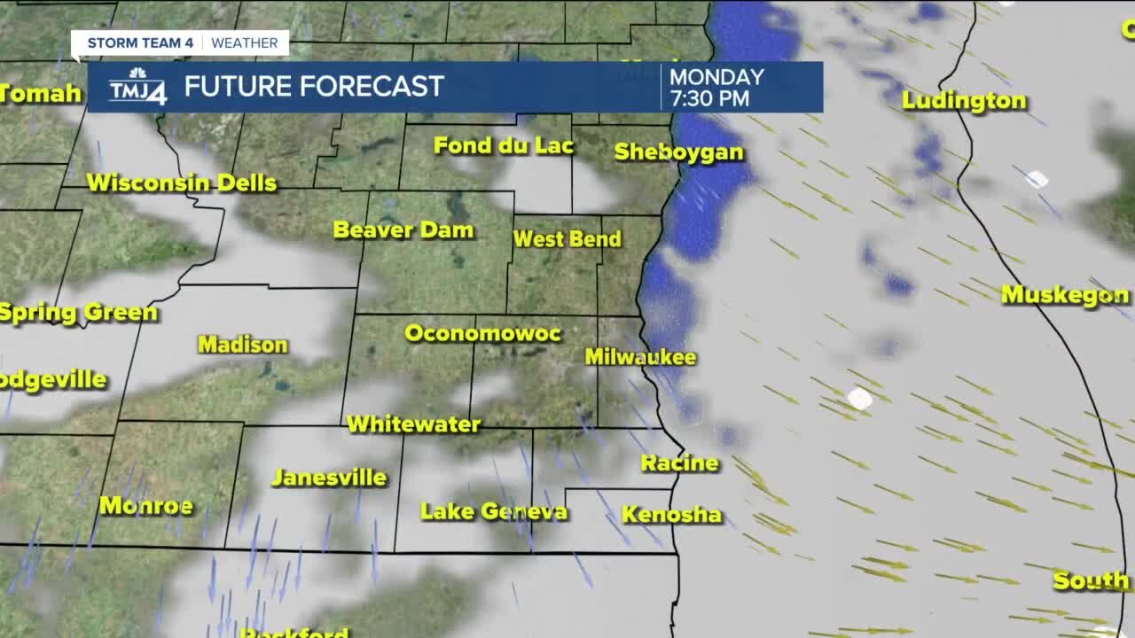 Monday night stays chilly, light wind