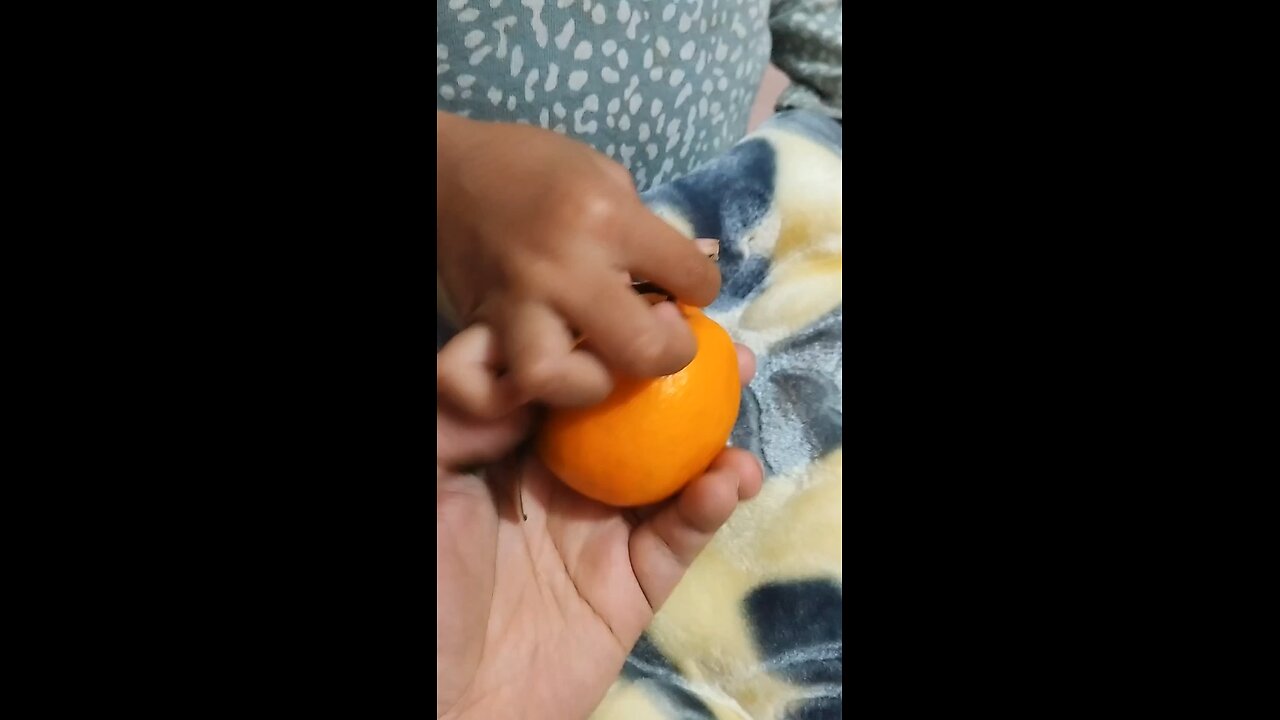 orange and