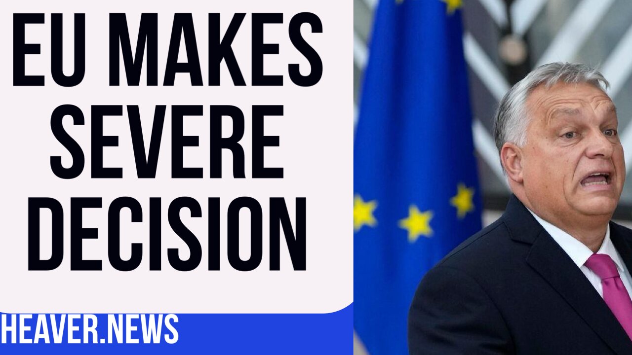 Europe Shaken By EXTREME EU Decision